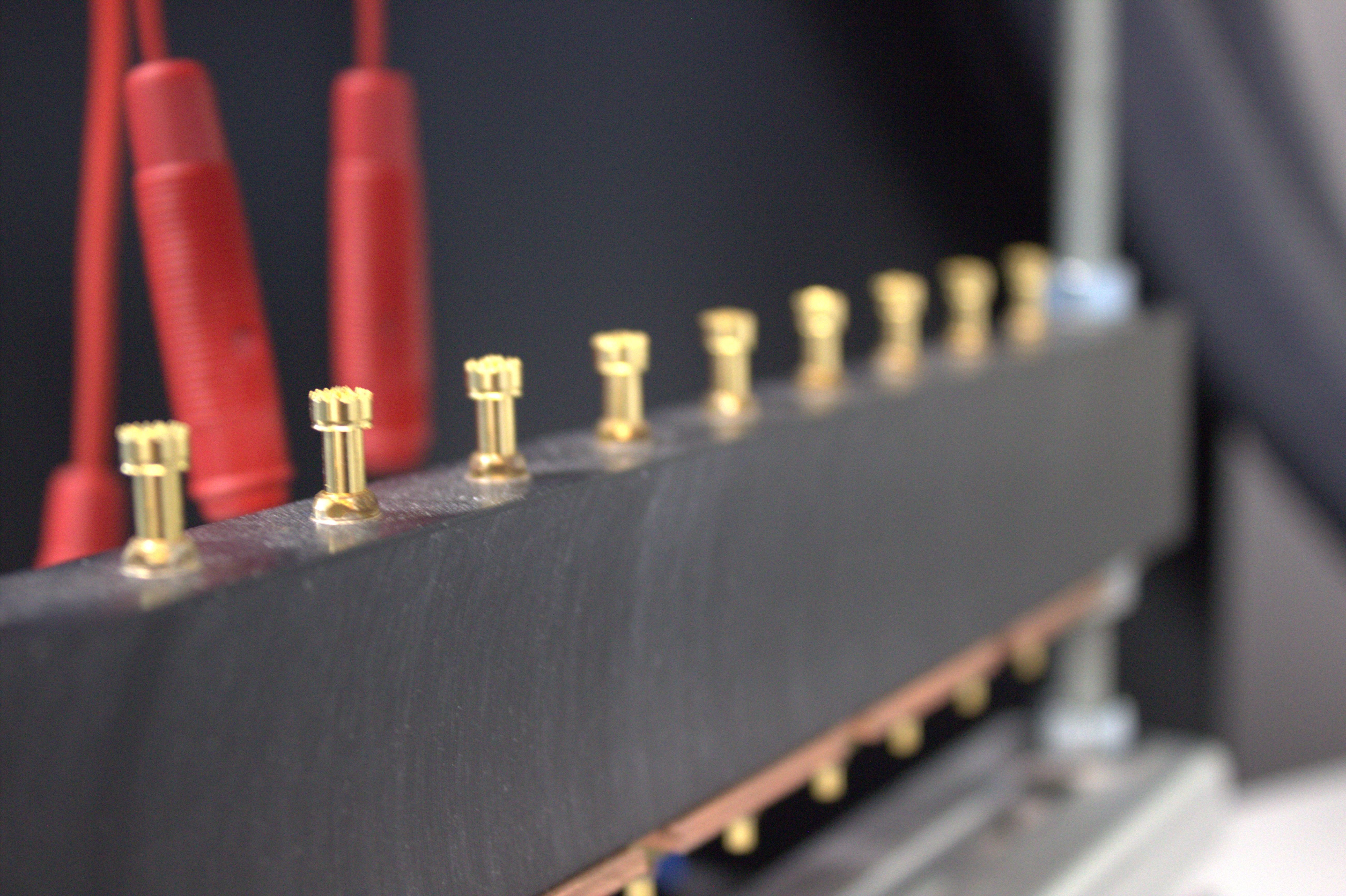 Battery pack setup for system-level electrochemical testing.